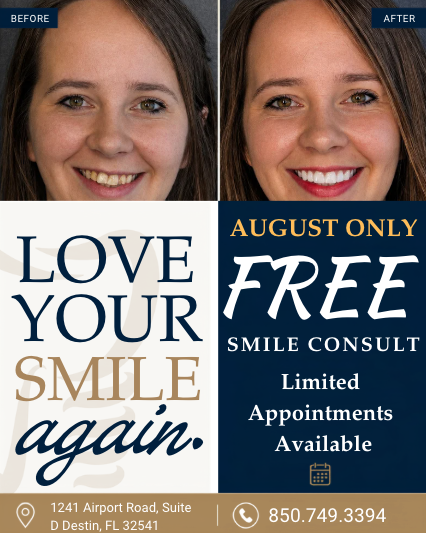 Destin Implant & Smile Studio campaign creative